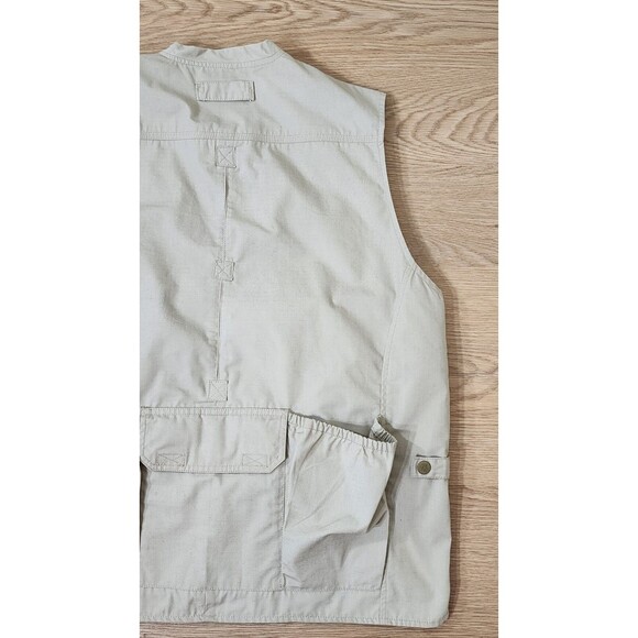 5.11 Tactical Taclite Pro Vest Mens XL Beige RipStop Zip Conceal Carry Safari - Picture 7 of 13
